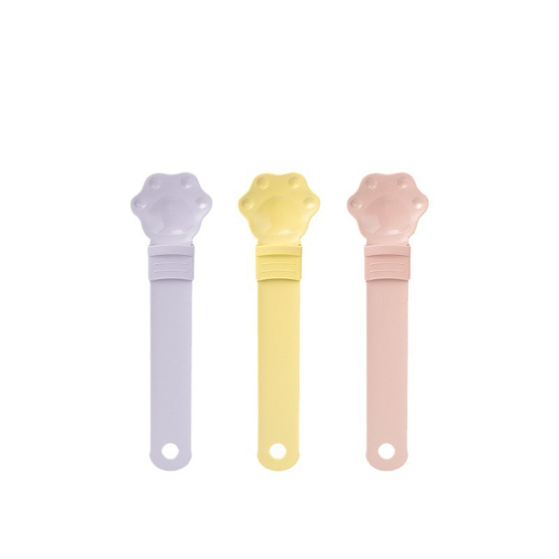 Plastic Cat Strip Squeezing Machine Spoon Feeder