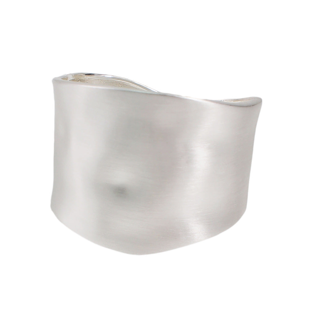 New popular simple and exaggerated wide side bracelet
