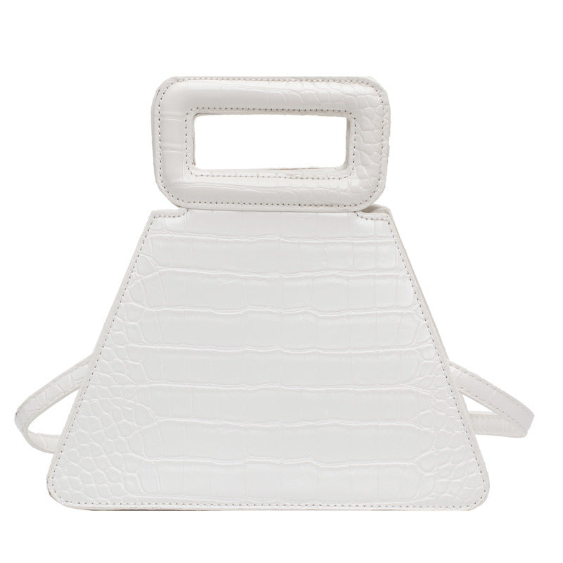 Fashion Textured One-Shoulder Messenger Bag