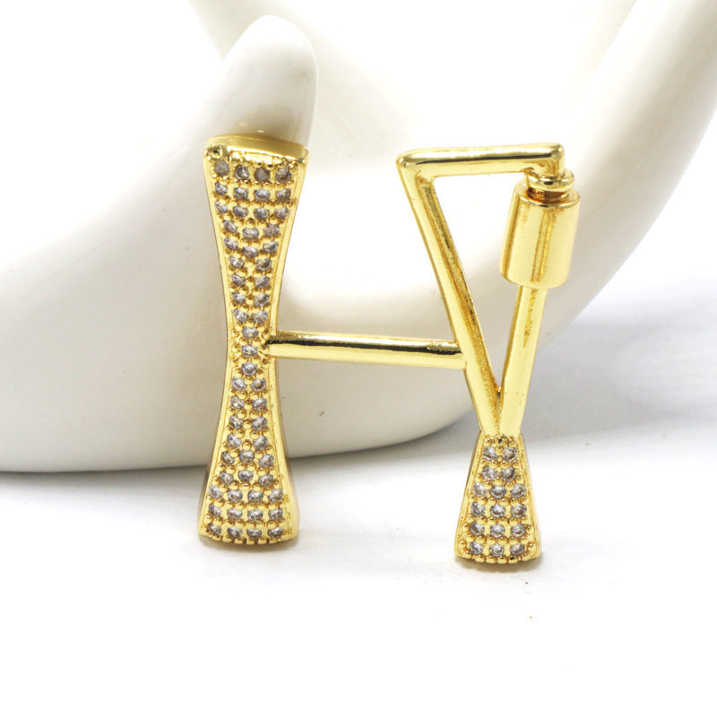 26 letters necklace bracelet pendant