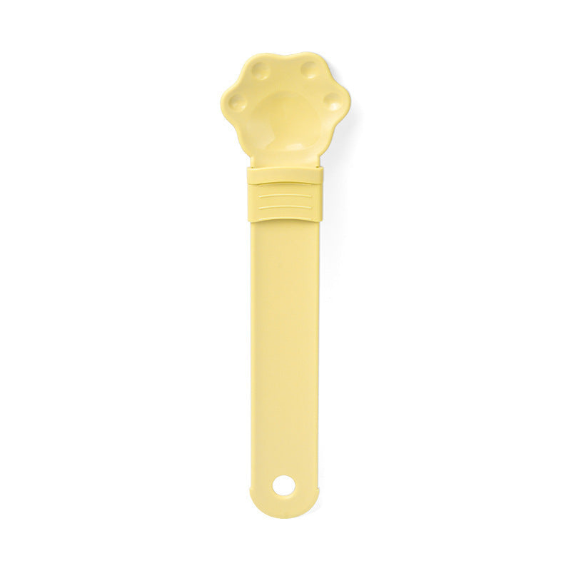 Plastic Cat Strip Squeezing Machine Spoon Feeder