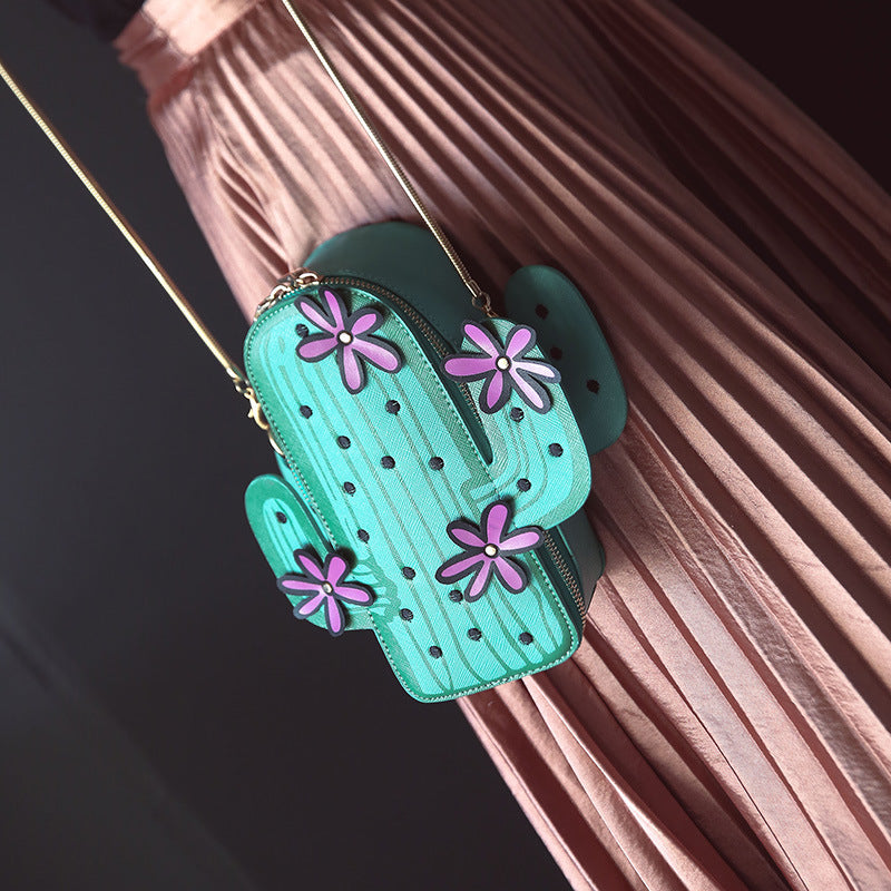 Cactus Small Backpack Shoulder Crossbody