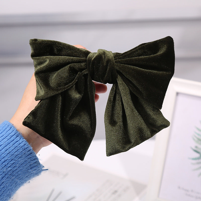Fashion Girl Net Red Spring Clip Hairpin Horizontal Clip