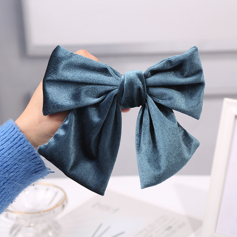 Fashion Girl Net Red Spring Clip Hairpin Horizontal Clip