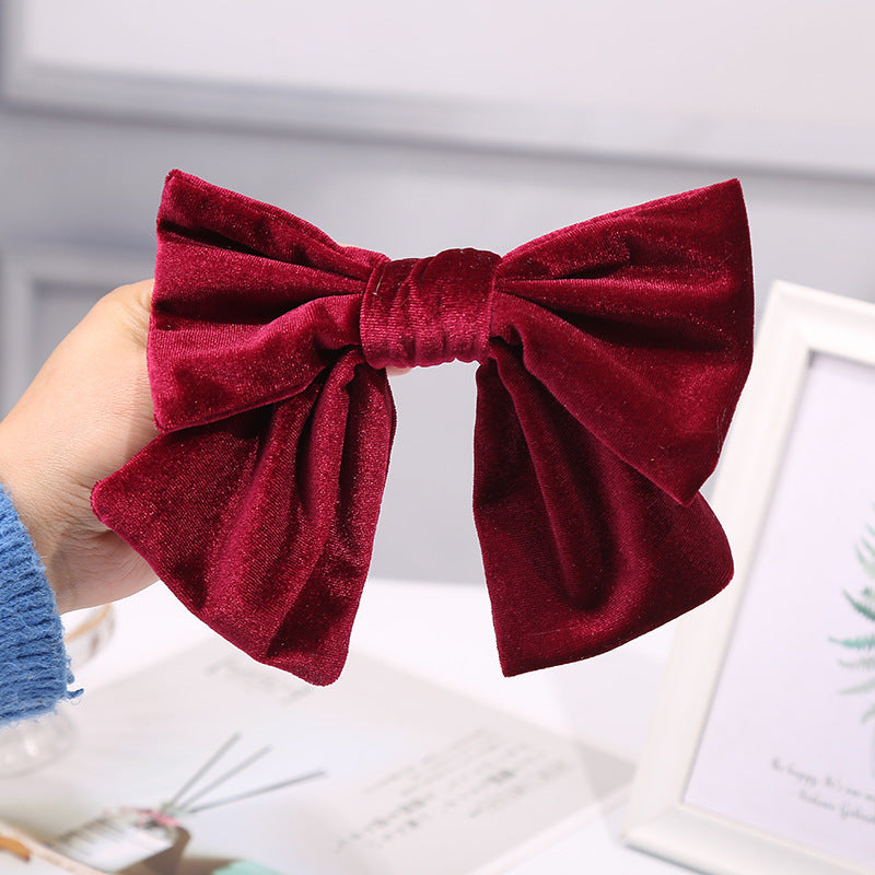 Fashion Girl Net Red Spring Clip Hairpin Horizontal Clip