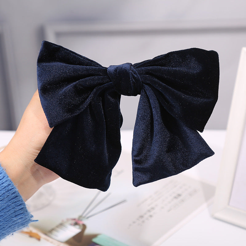 Fashion Girl Net Red Spring Clip Hairpin Horizontal Clip