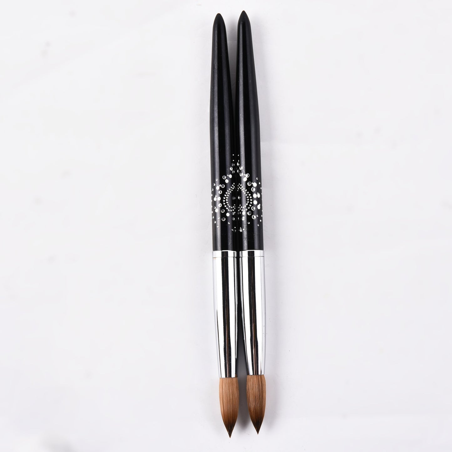 Multi-Specification Mink Hair Manicure Brush Flat Head Nail Polish Glue Painted Phototherapy Pen