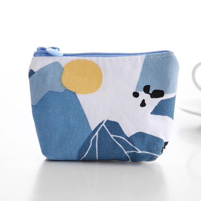 Cute Mini Square Bag Coin Purse Female Cartoon Coin Bag Purse