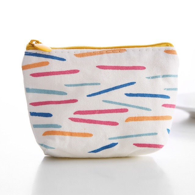 Cute Mini Square Bag Coin Purse Female Cartoon Coin Bag Purse