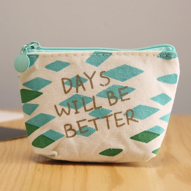 Cute Mini Square Bag Coin Purse Female Cartoon Coin Bag Purse