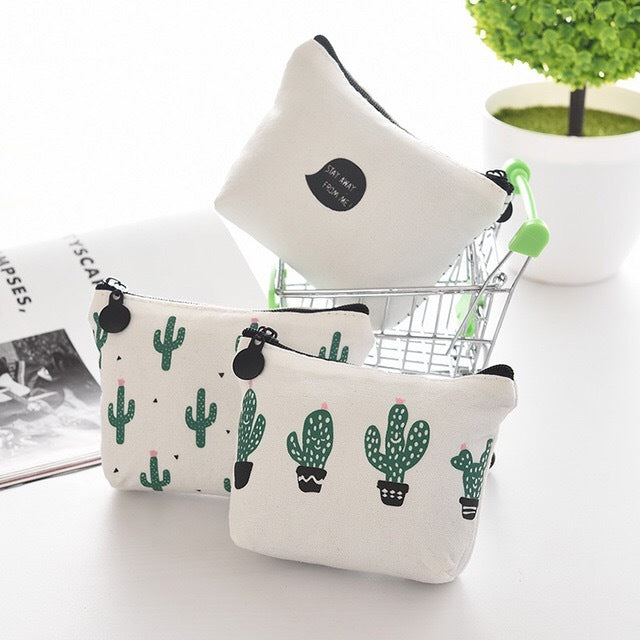 Cute Mini Square Bag Coin Purse Female Cartoon Coin Bag Purse