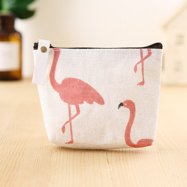 Cute Mini Square Bag Coin Purse Female Cartoon Coin Bag Purse