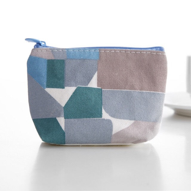 Cute Mini Square Bag Coin Purse Female Cartoon Coin Bag Purse