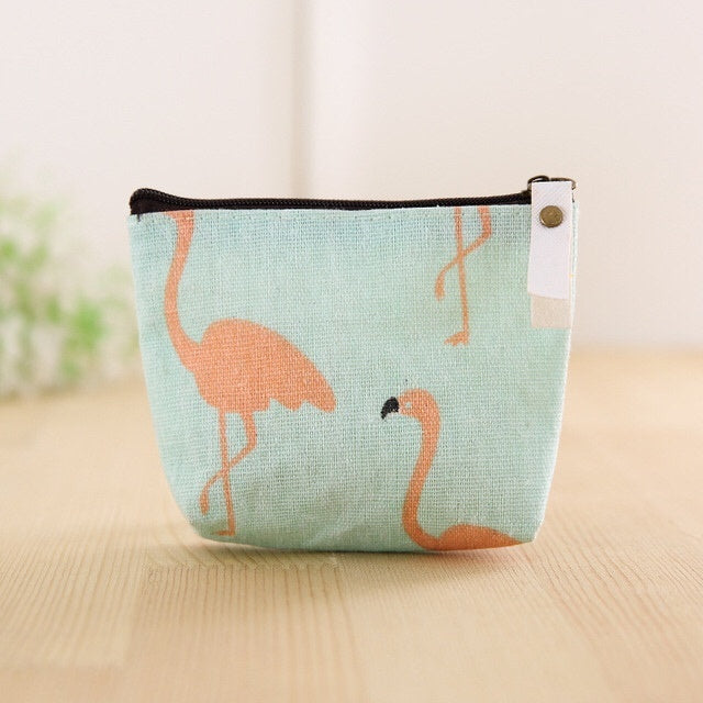 Cute Mini Square Bag Coin Purse Female Cartoon Coin Bag Purse