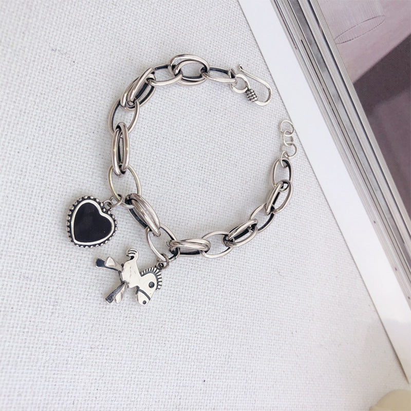 Fashion Love Pony Vintage Bracelet