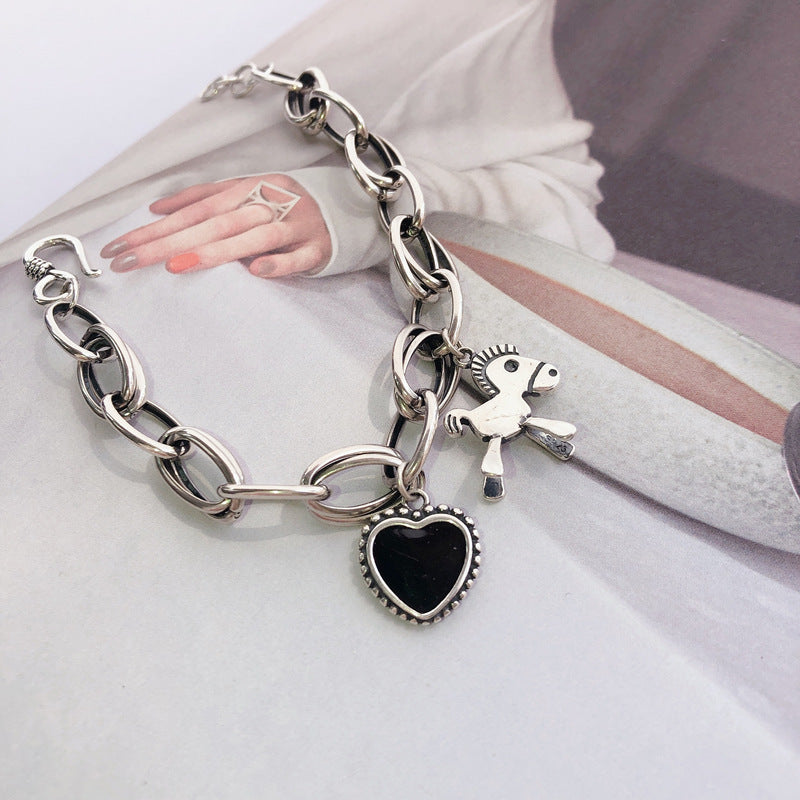 Fashion Love Pony Vintage Bracelet