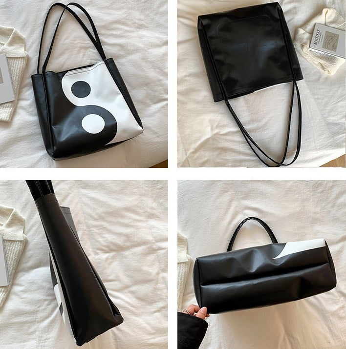 Women's Fashion Simple Underarm Large Capacity Shoulder Bag
