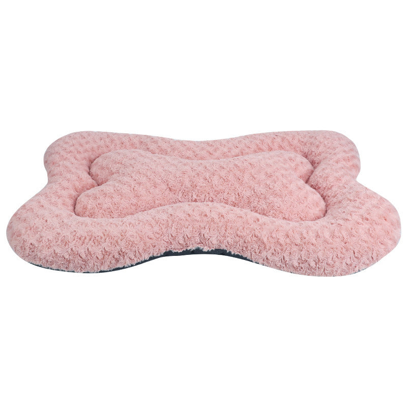 Four Seasons Universal Rose Pattern Bone Pad For Cats And Dogs