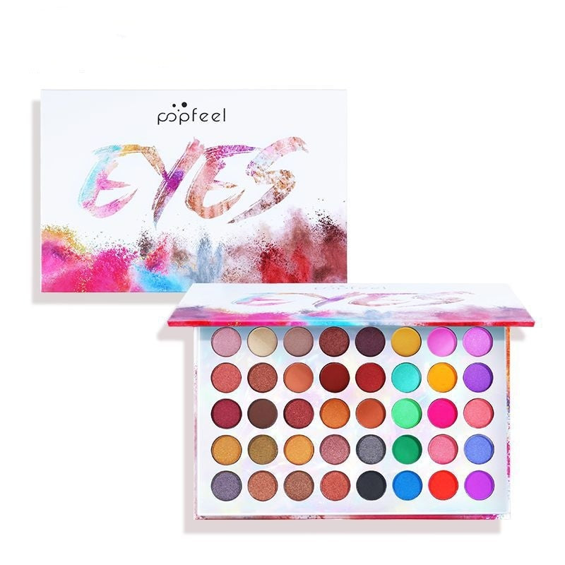 Shimmer Matte Multi-color Combination Makeup Eye Shadow