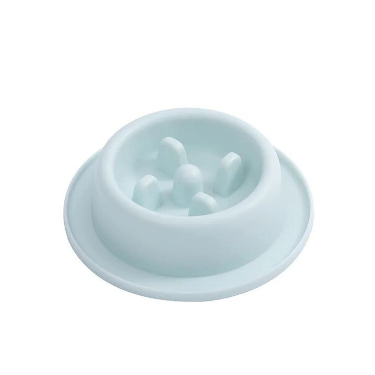 Pet Cat Dog Slow Food Bowl Fat Help Healthy Round Anti-choking Thickened And Non-slip Multiple Colors Shapes