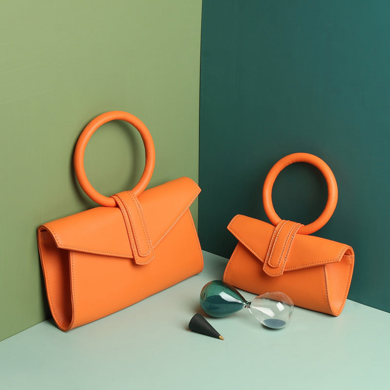 One Shoulder Diagonal Small Pocket