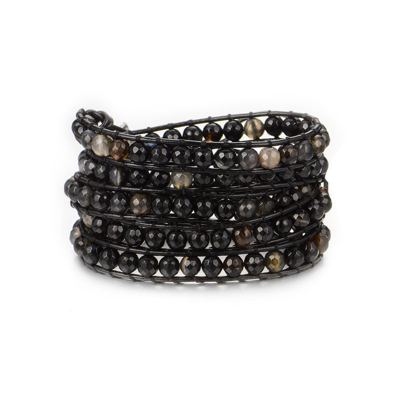 Fashion All-match Natural Stone Hand Rope