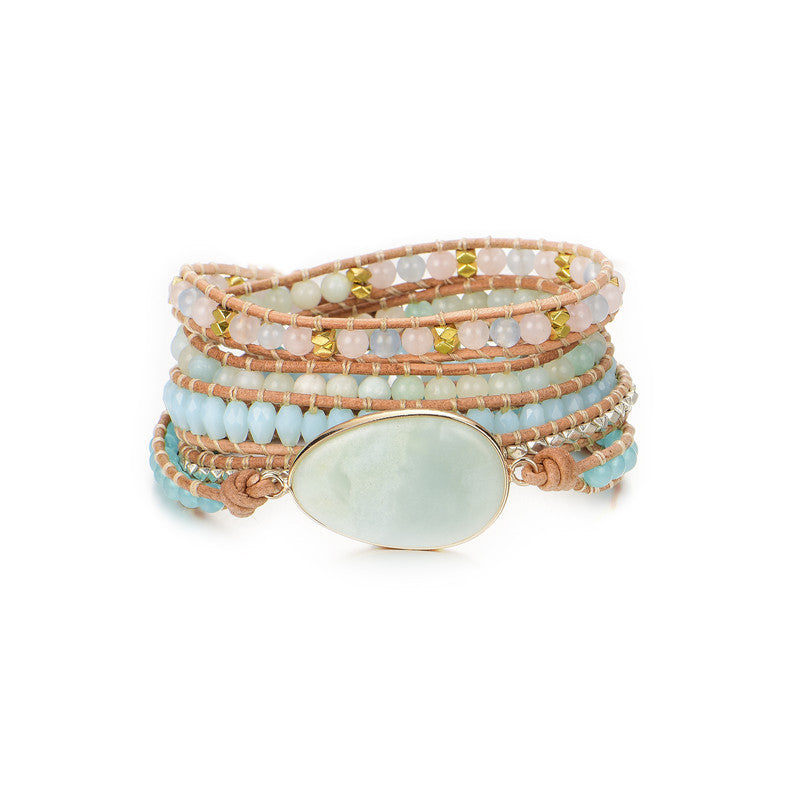Fashion All-match Natural Stone Hand Rope