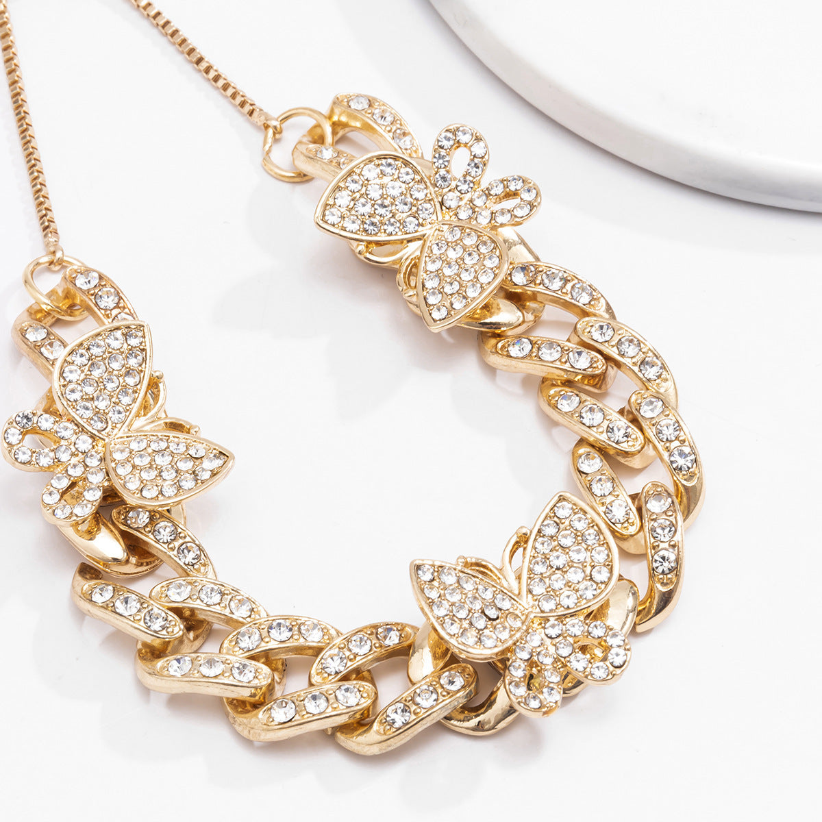 Exaggerated Personality New Butterfly Anklet