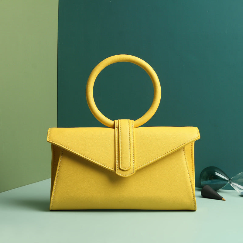 One Shoulder Diagonal Small Pocket