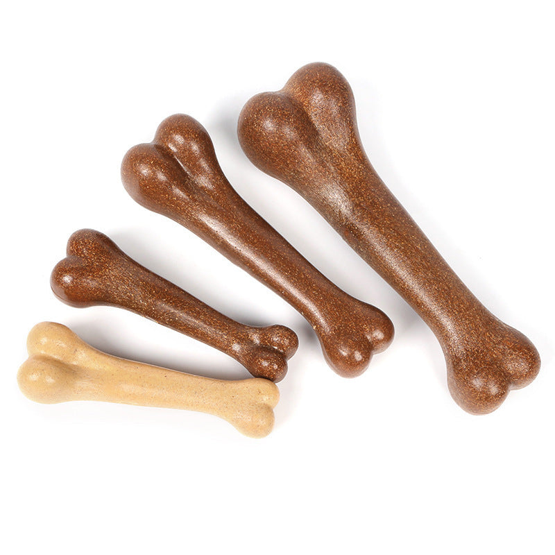Dog Bone Simulation Molar Stick Bite Resistant Toy Tooth Cleaner Pet Toy