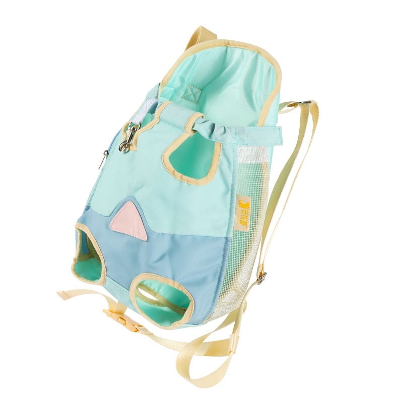 Pet Chest Go Out Portable Cat Bag Pocket Walking Artifact Pet Backpack