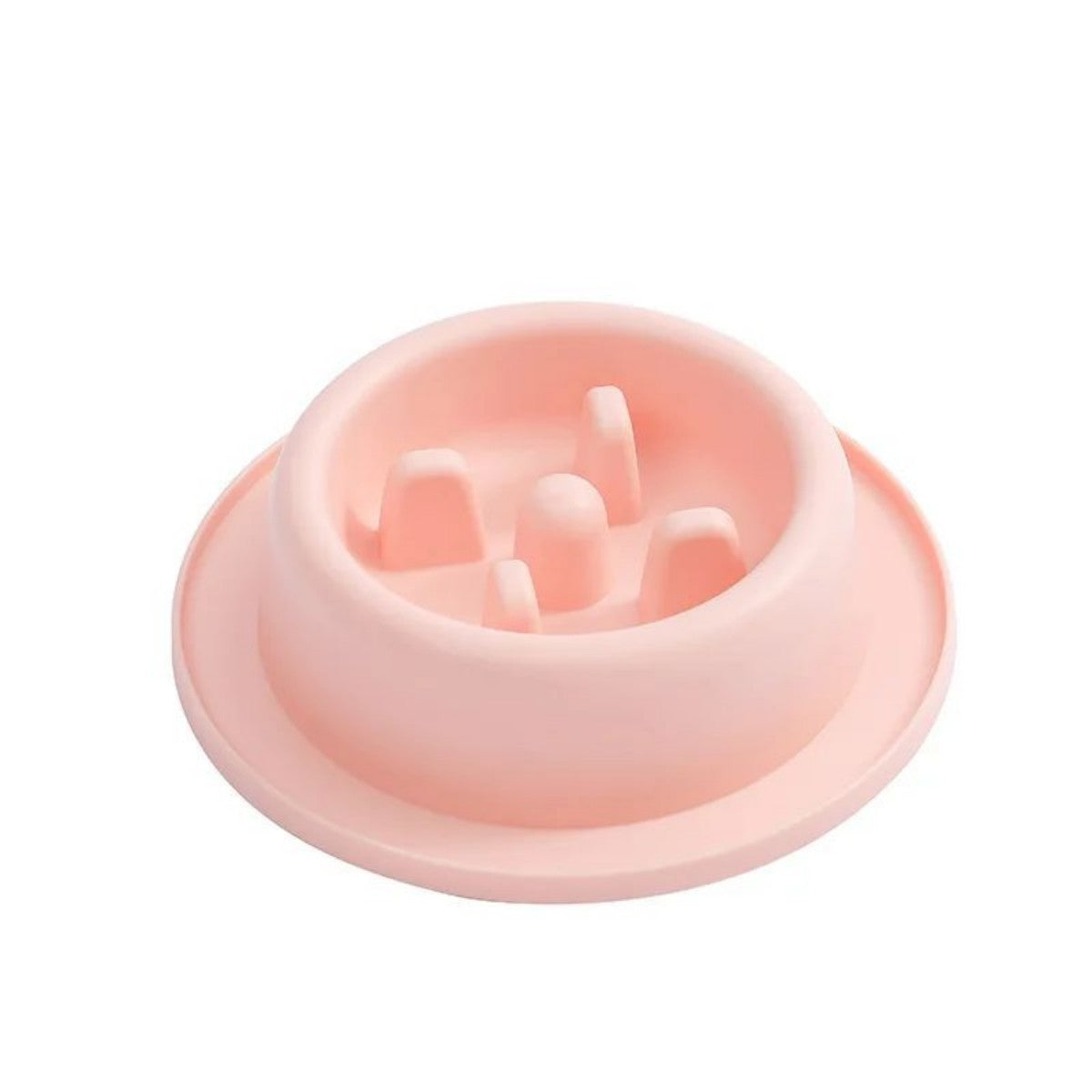 Pet Cat Dog Slow Food Bowl Fat Help Healthy Round Anti-choking Thickened And Non-slip Multiple Colors Shapes