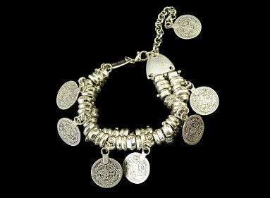 Fashion Personality Coin Ornaments Vintage Bracelet