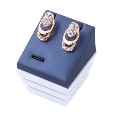 Bridal Necklace Earrings Jewelry 4 PCs Set
