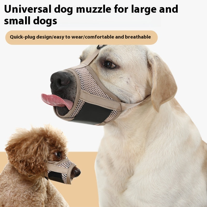 Pet Dog Anti Food Anti Bite Breathable Drinking Faucet Cage