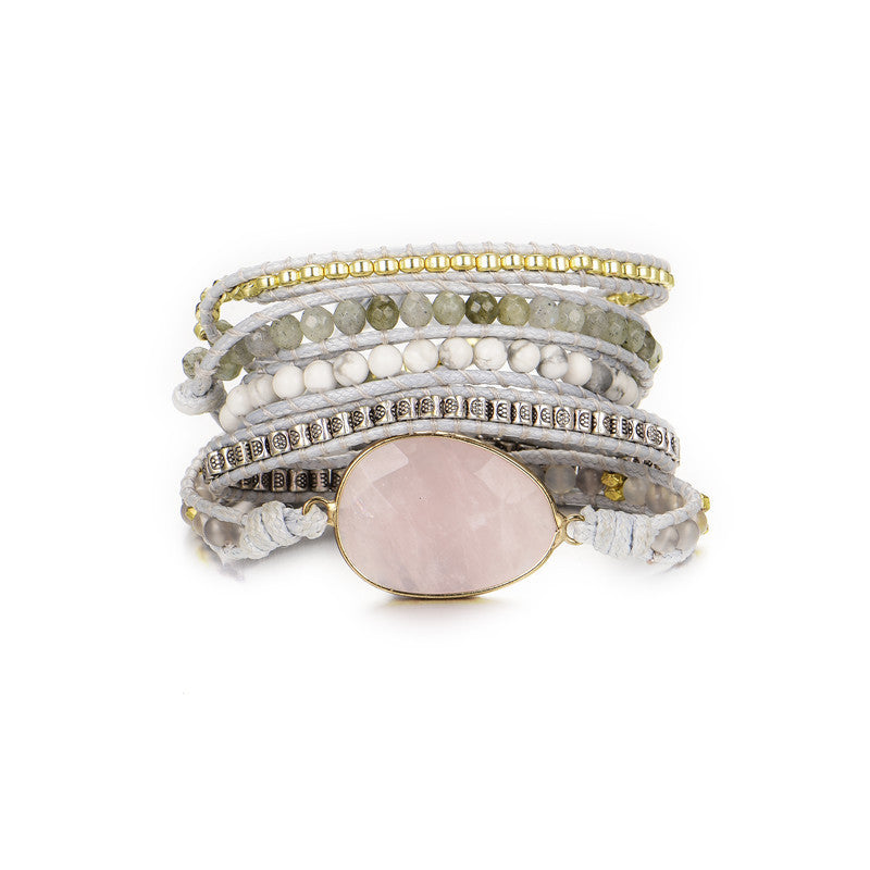 Fashion All-match Natural Stone Hand Rope