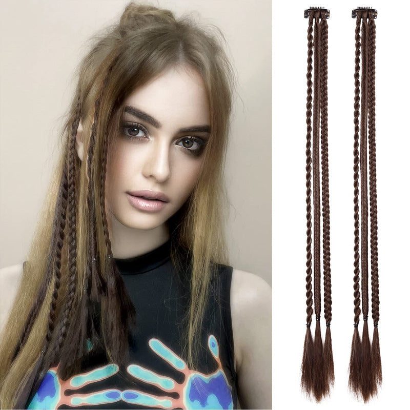Dough-twist Style Plaits Fashion Personality