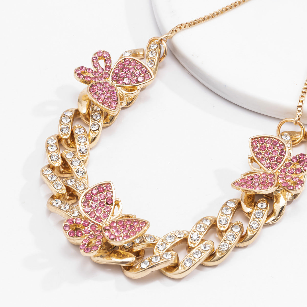 Exaggerated Personality New Butterfly Anklet