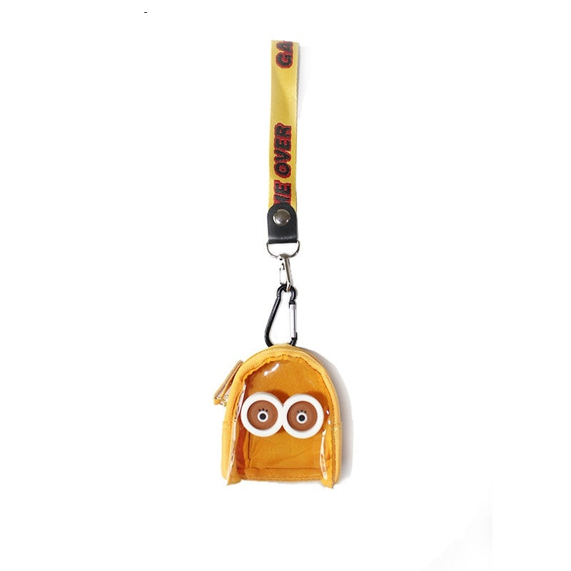 Internet Celebrity Same Style Small Wallet Female 2023 New Mini Bag Wrist Bag Creative Coin Bag Neck-hanging Coin Purse