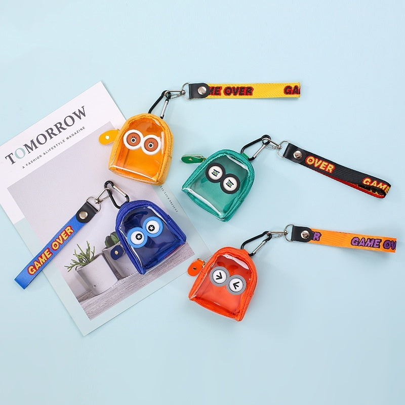 Internet Celebrity Same Style Small Wallet Female 2023 New Mini Bag Wrist Bag Creative Coin Bag Neck-hanging Coin Purse