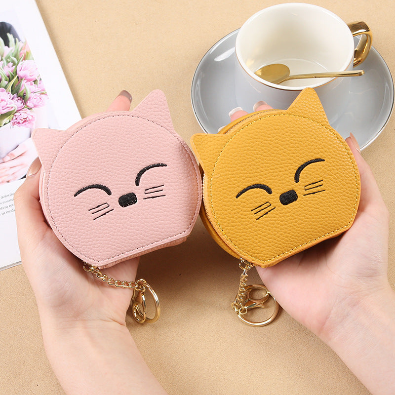 Cartoon Cat Women's Bag Change Lipstick City