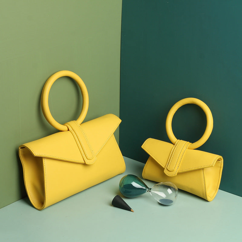 One Shoulder Diagonal Small Pocket