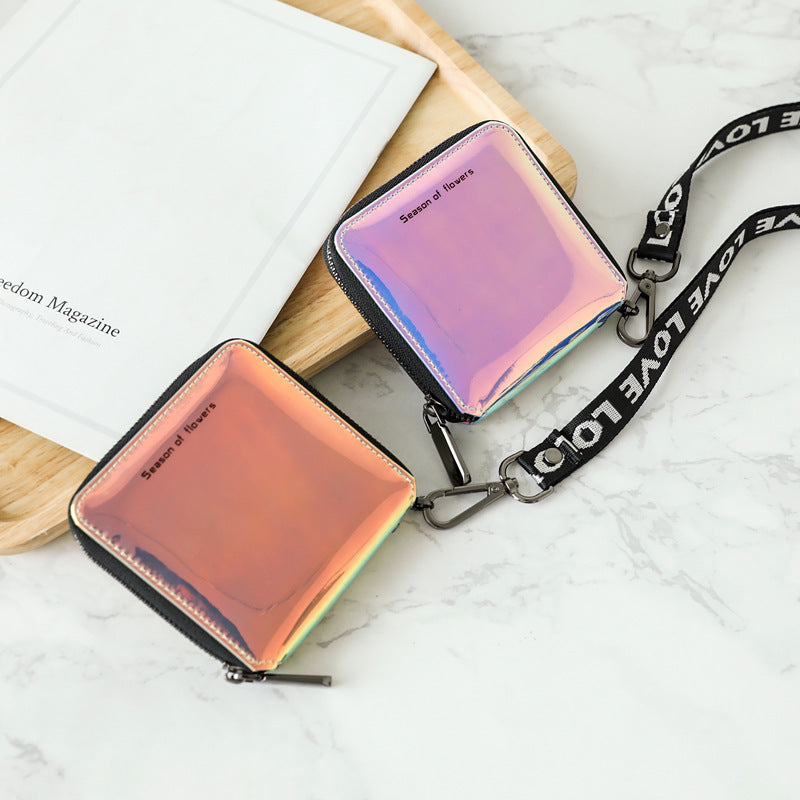 Women's Wallet Short Folding Korean Style Personality