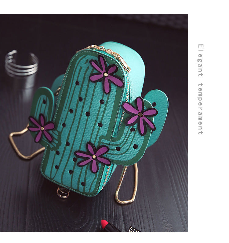 Cactus Small Backpack Shoulder Crossbody