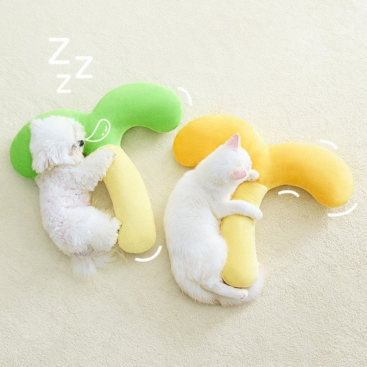 Dog Small Pillow, Pet Mat, Neck Pillow For Sleeping, Cat Winter Dog Kennel, Cat Cervical Vertebra Protection, Hypnotic Pet Pillow.