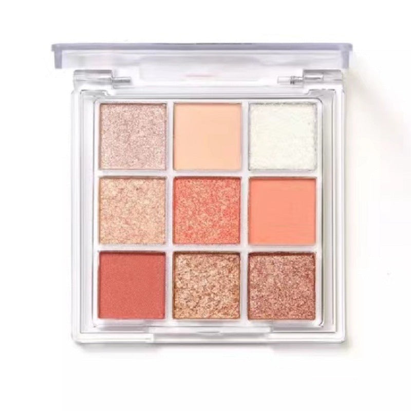 Fashion Personality Acrylic Nine Colors Eye Shadow Plate
