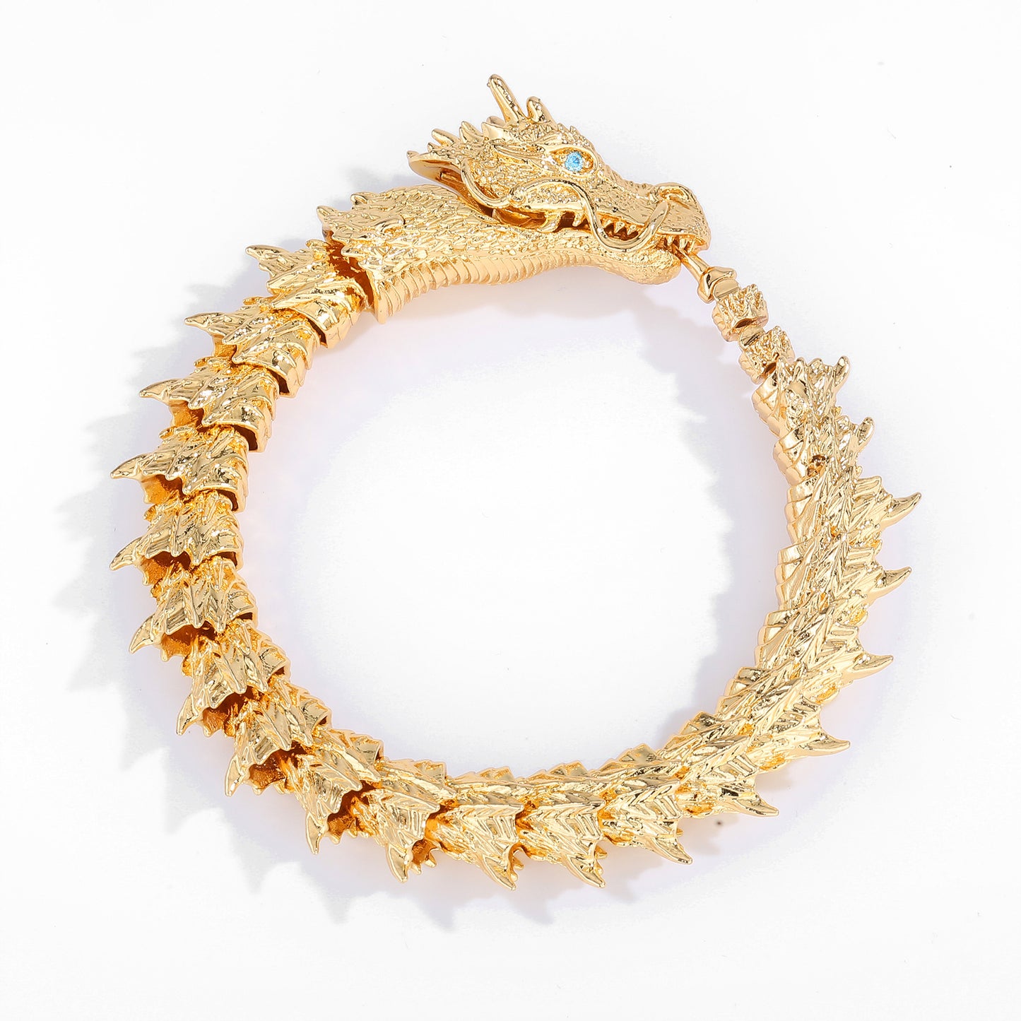 Handmade Retro Domineering Dragon Head Bracelet Men's Fashion