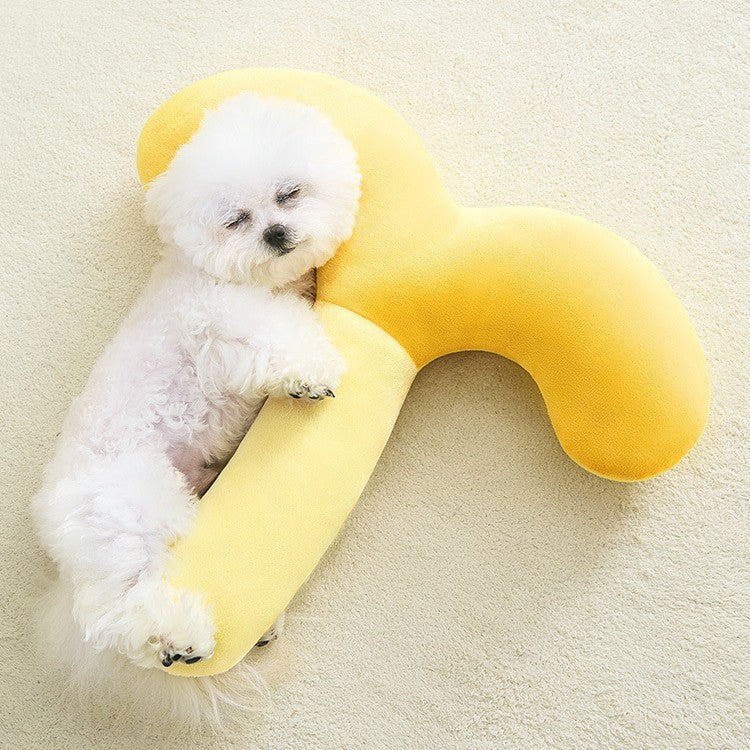 Dog Small Pillow, Pet Mat, Neck Pillow For Sleeping, Cat Winter Dog Kennel, Cat Cervical Vertebra Protection, Hypnotic Pet Pillow.