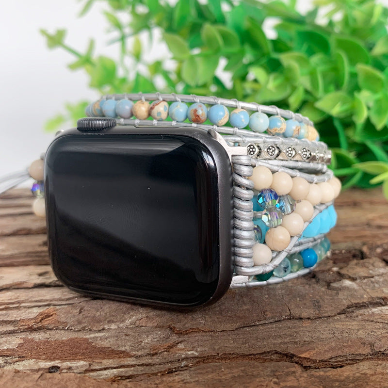 Natural Stone Bohemian Multilayer Bracelet Strap
