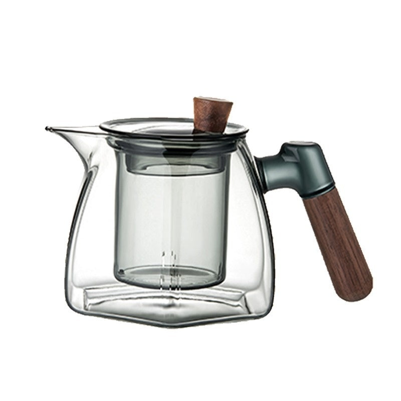 Household High Temperature Resistant Glass Teapot Set